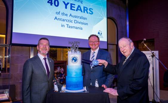 Antarctic Division celebrates 40 years
