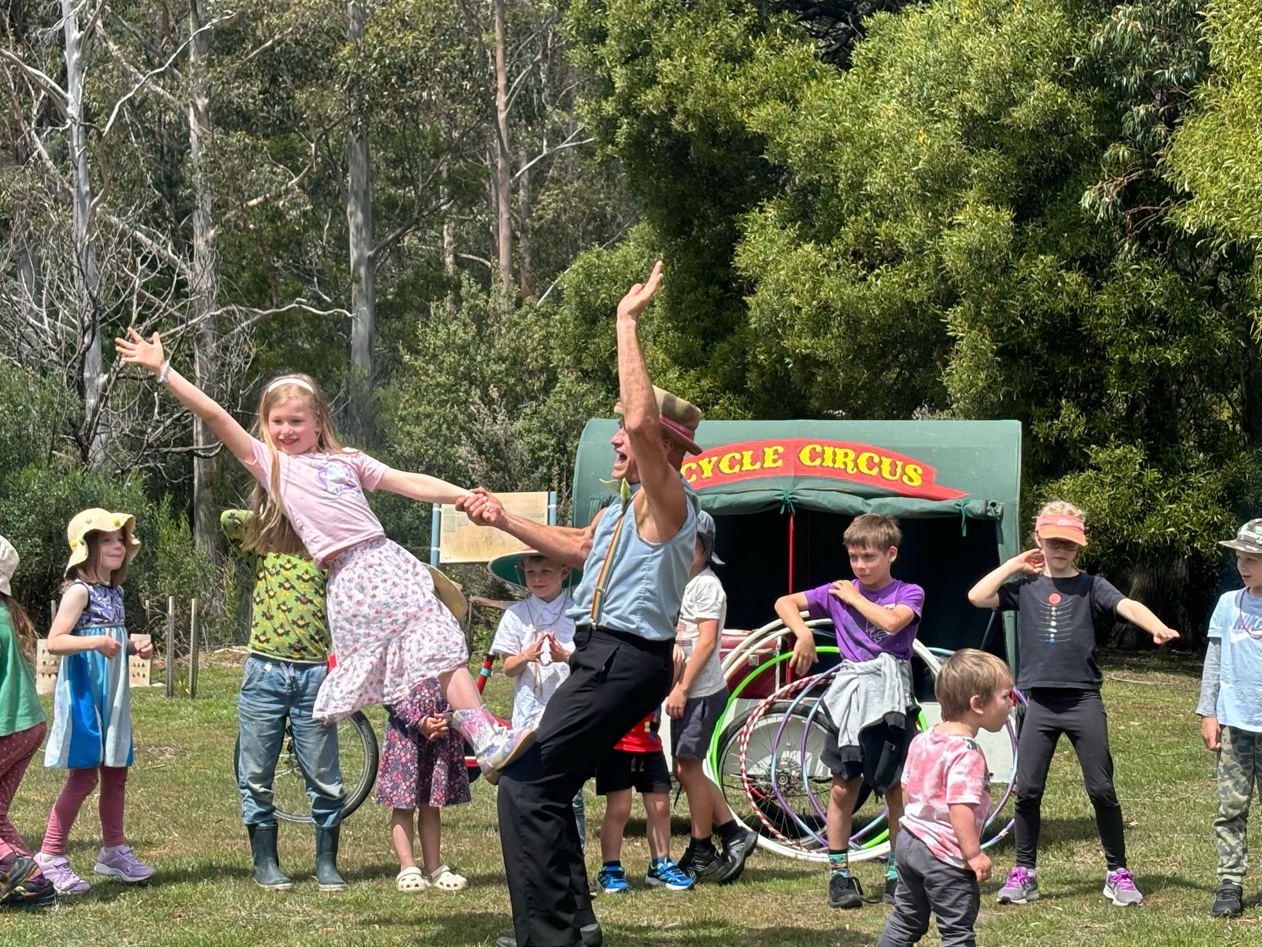 Longley Park picnic with a purpose